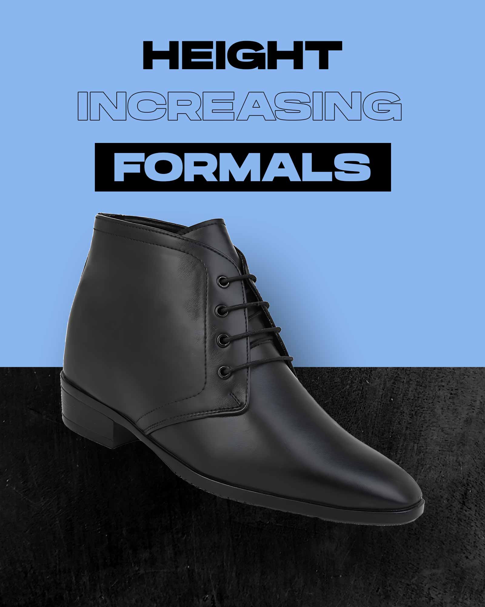 Height Increasing Formal Shoes