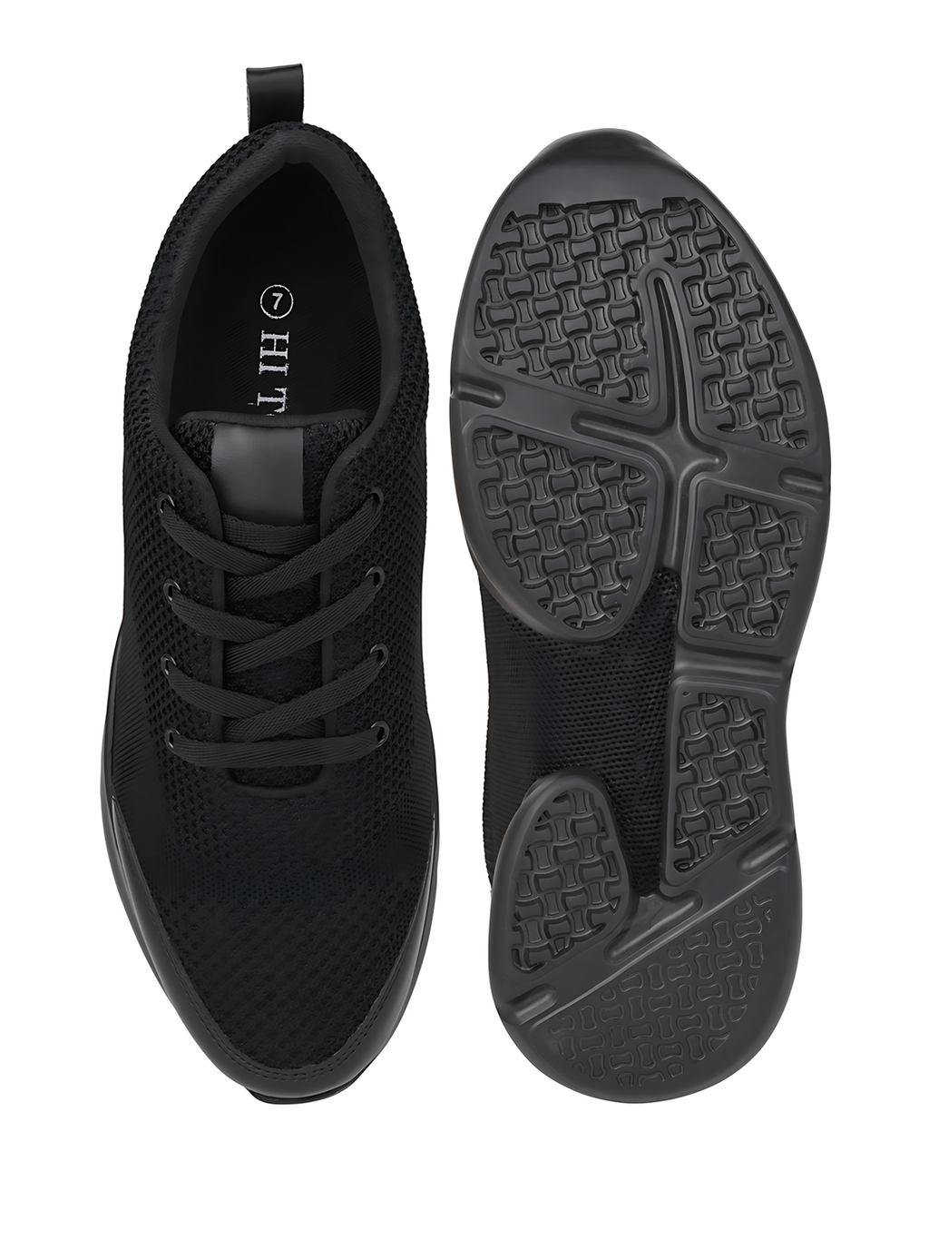 Strym Height Increasing Shoes - Black