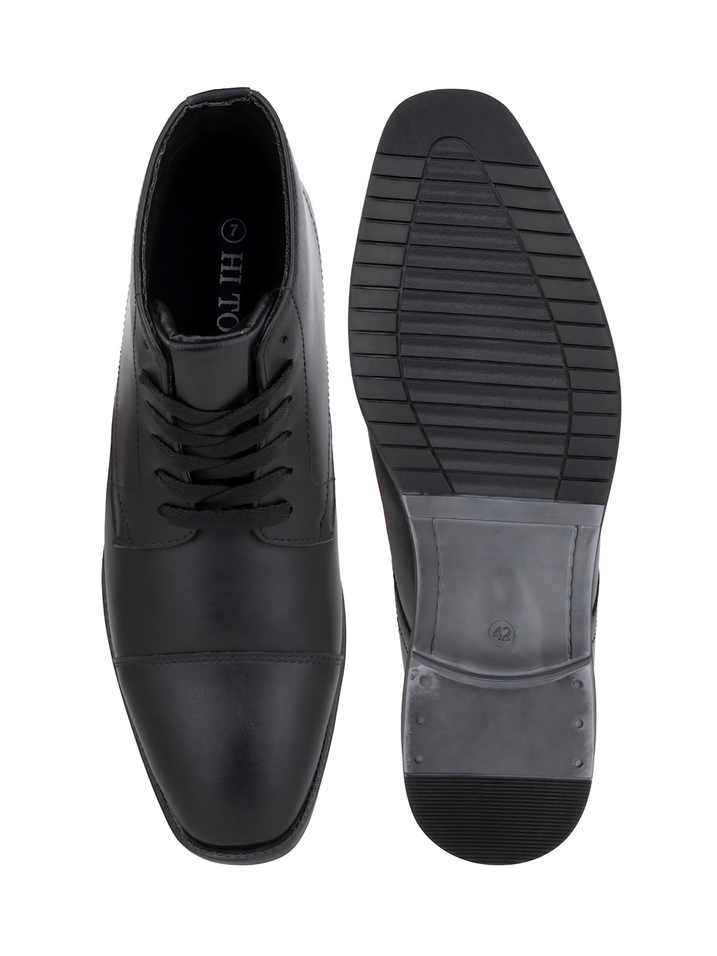 Darsel Height Increasing Formal Boots - Black