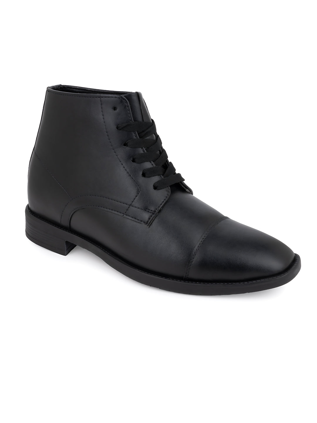 Darsel Height Increasing Formal Boots - Black