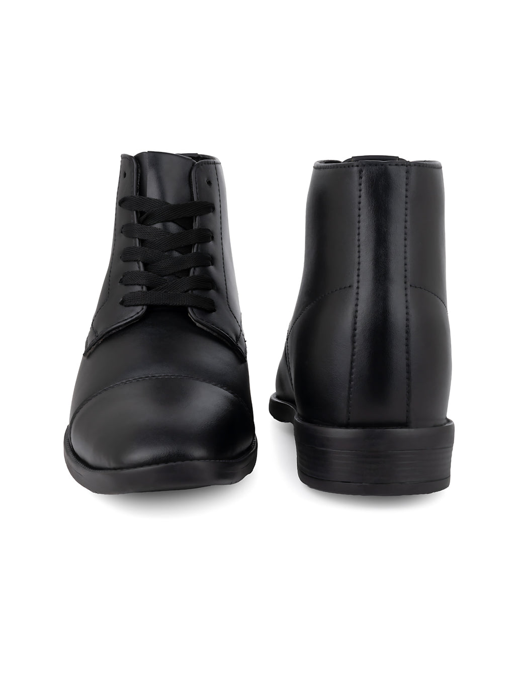 Darsel Height Increasing Formal Boots - Black