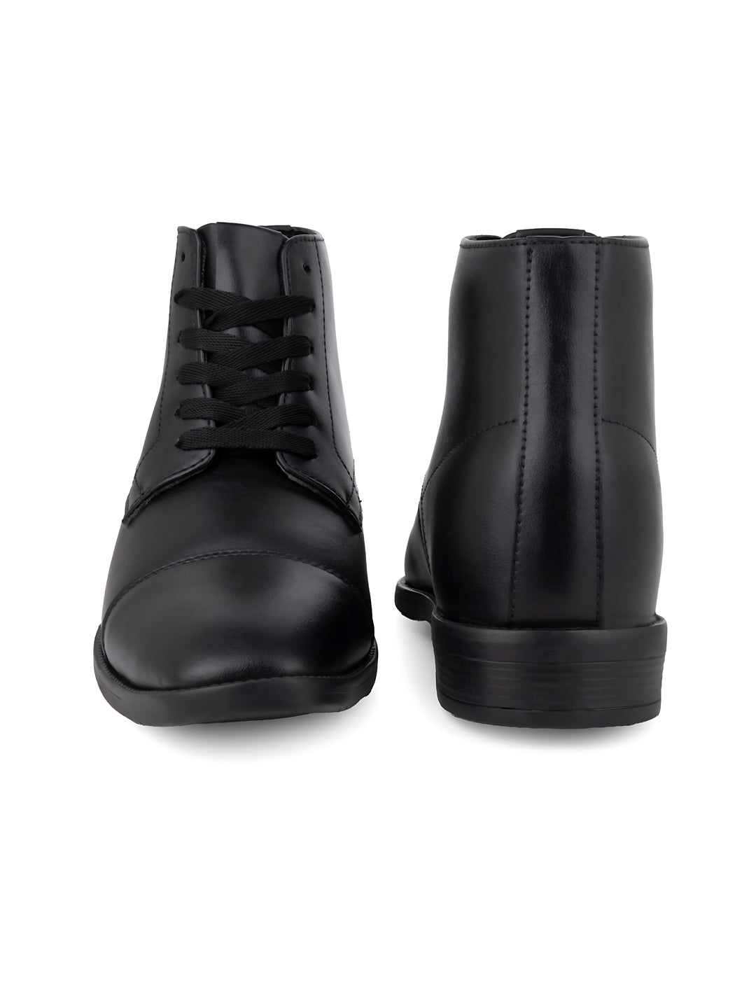 Darsel Height Increasing Formal Boots - Black