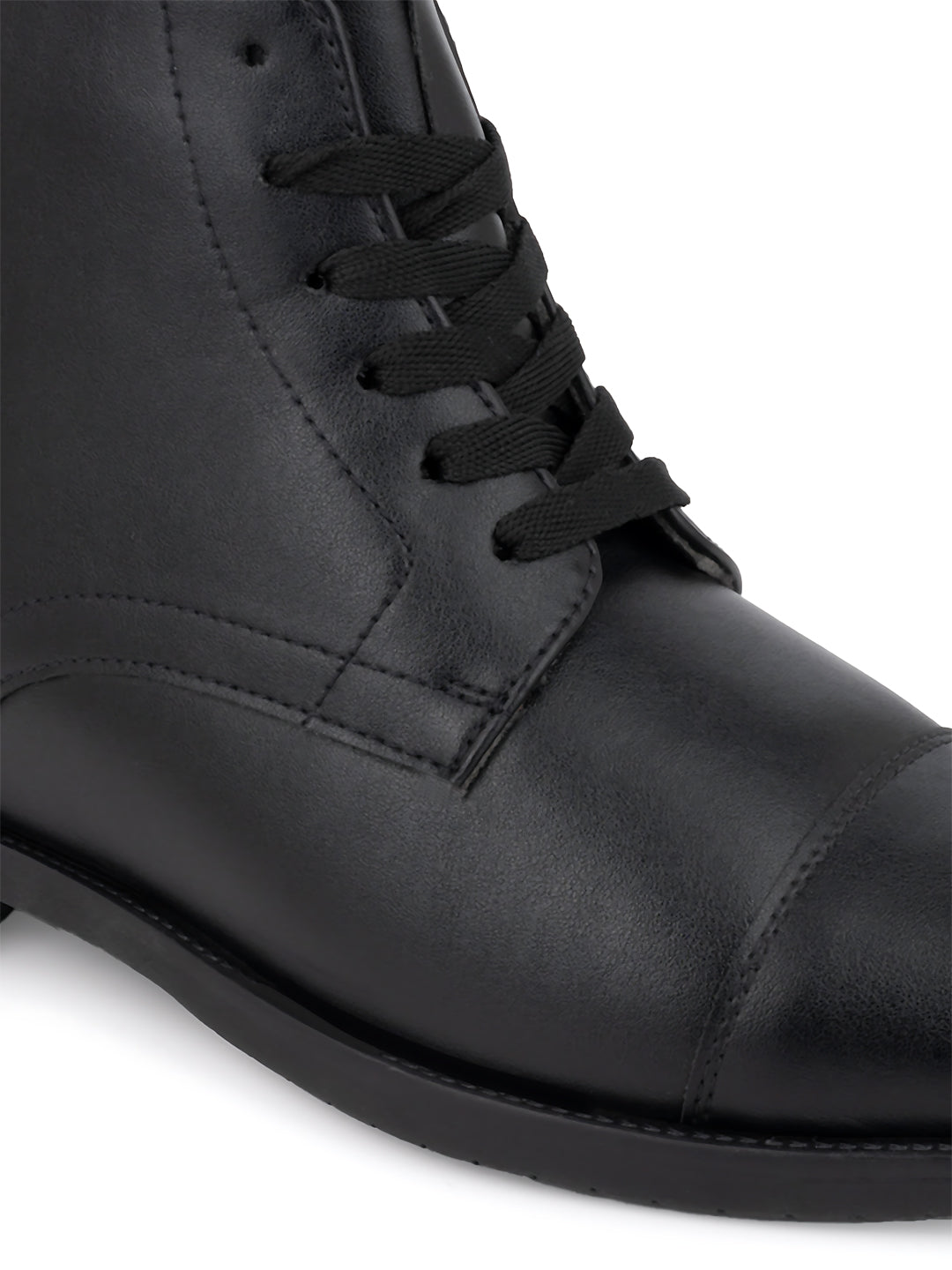 Darsel Height Increasing Formal Boots - Black