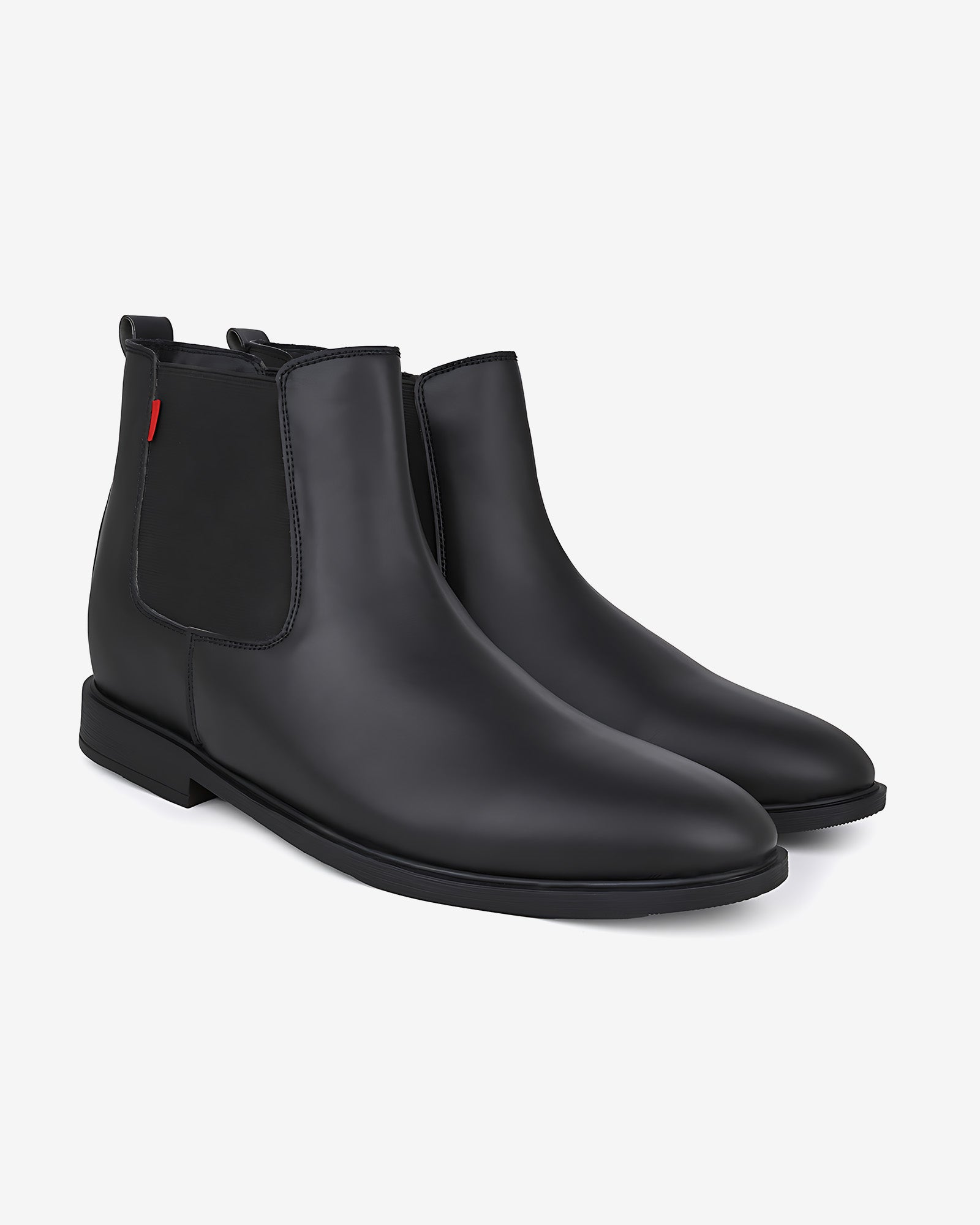 Rovelle Core Height Increasing Chelsea Boots - Black