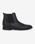 Rovelle Core Height Increasing Chelsea Boots - Black