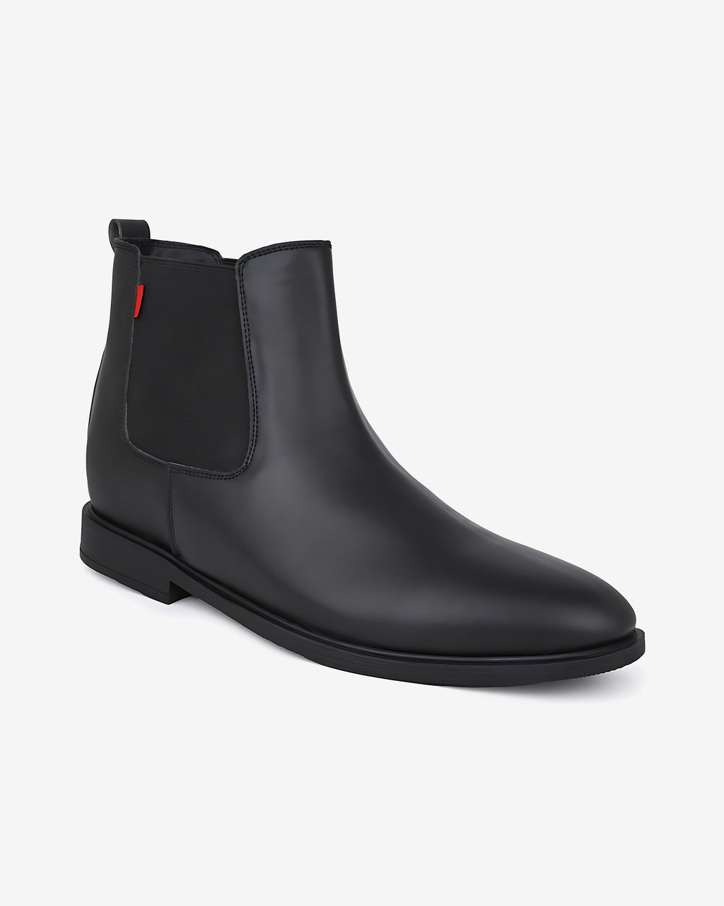 Rovelle Core Height Increasing Chelsea Boots - Black