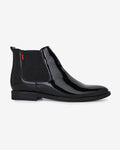 Rovelle Luxe Height Increasing Chelsea Boots - Black
