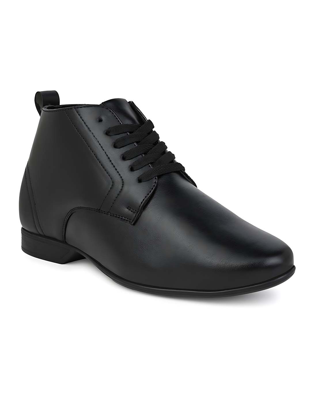 Valenor Height Increasing Formal Shoes - Black