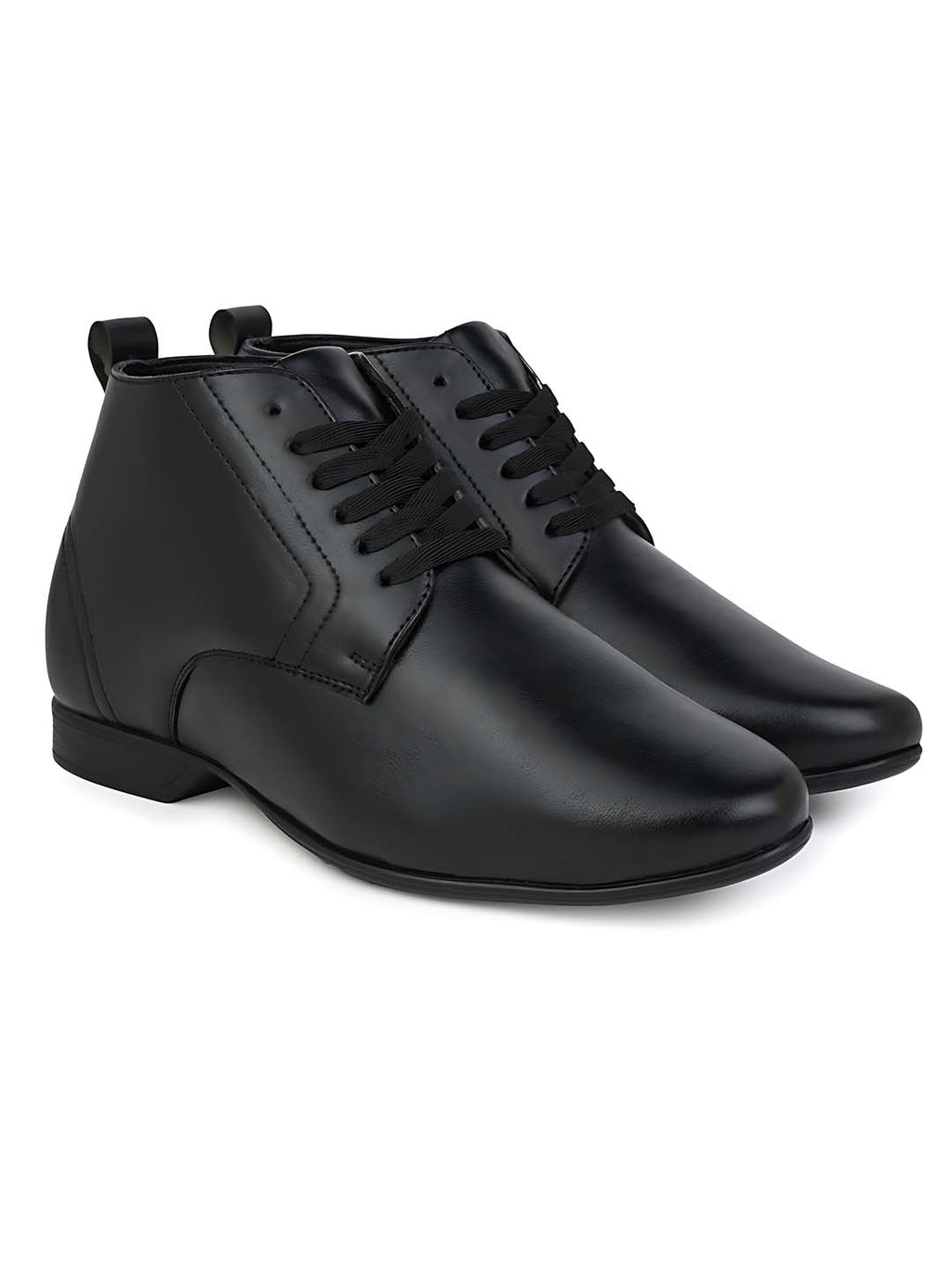 Valenor Height Increasing Formal Shoes - Black