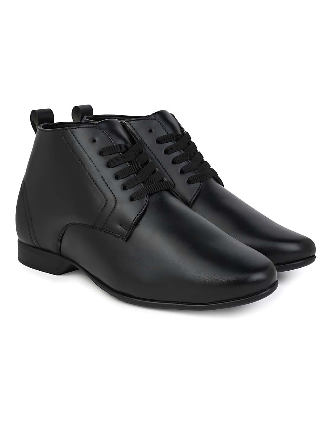 Valenor Height Increasing Formal Shoes - Black