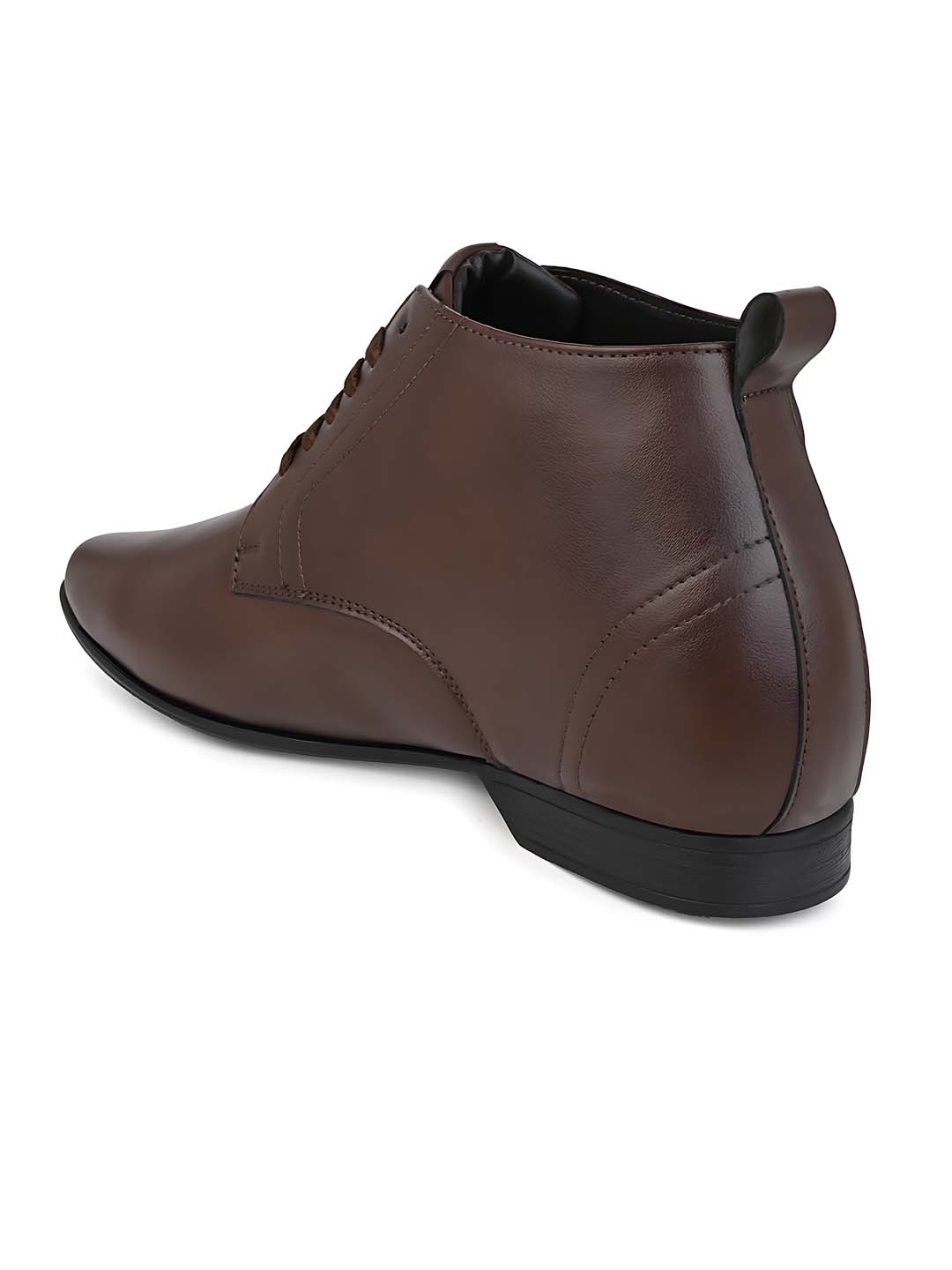 Valenor Height Increasing Formal Shoes - Brown