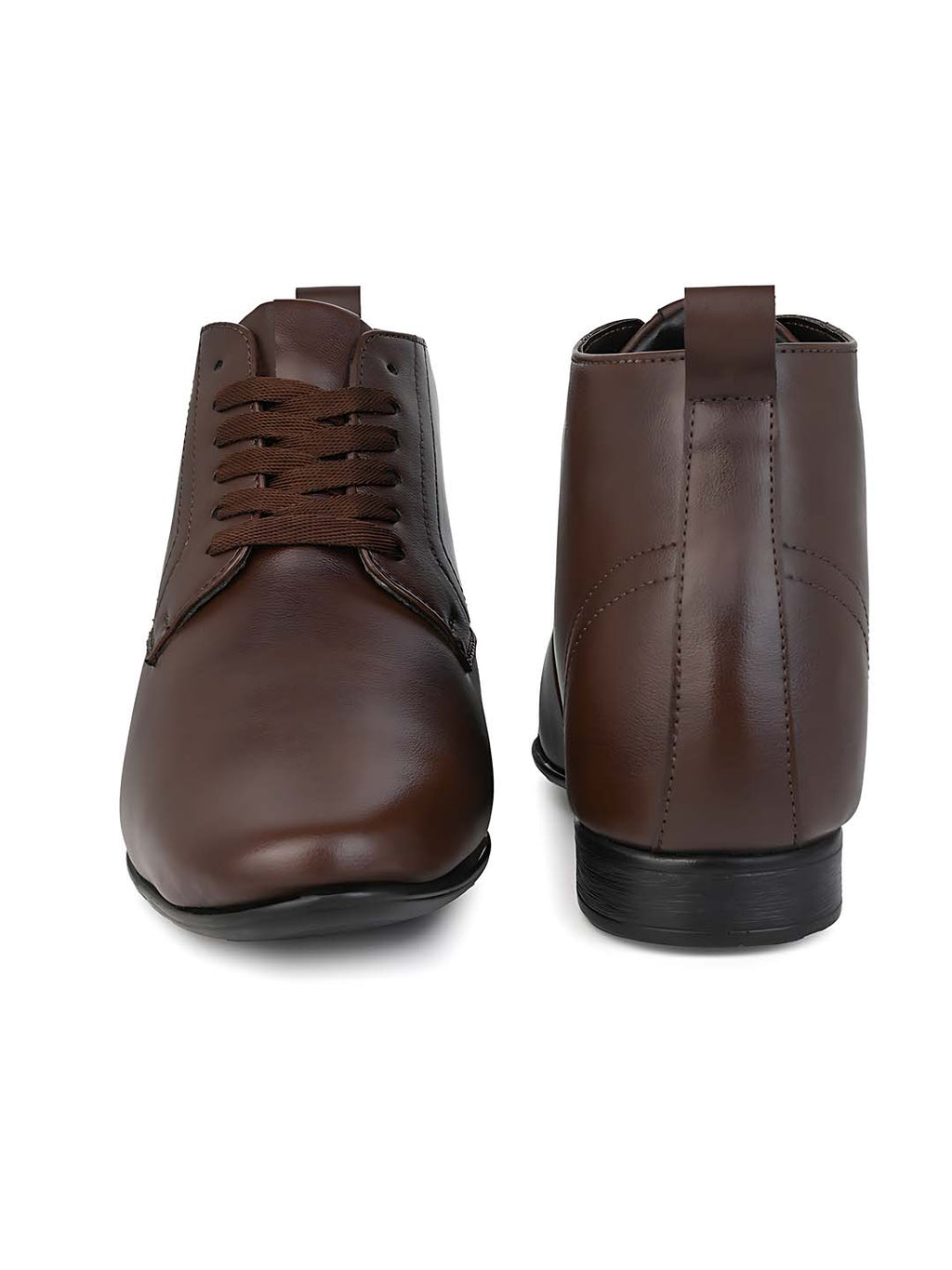 Valenor Height Increasing Formal Shoes - Brown