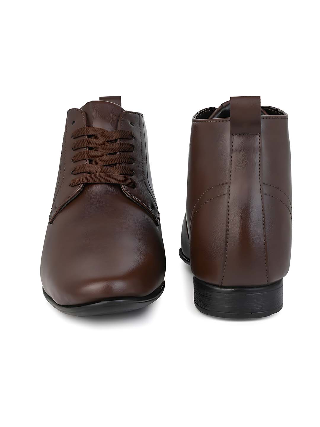 Valenor Height Increasing Formal Shoes - Brown
