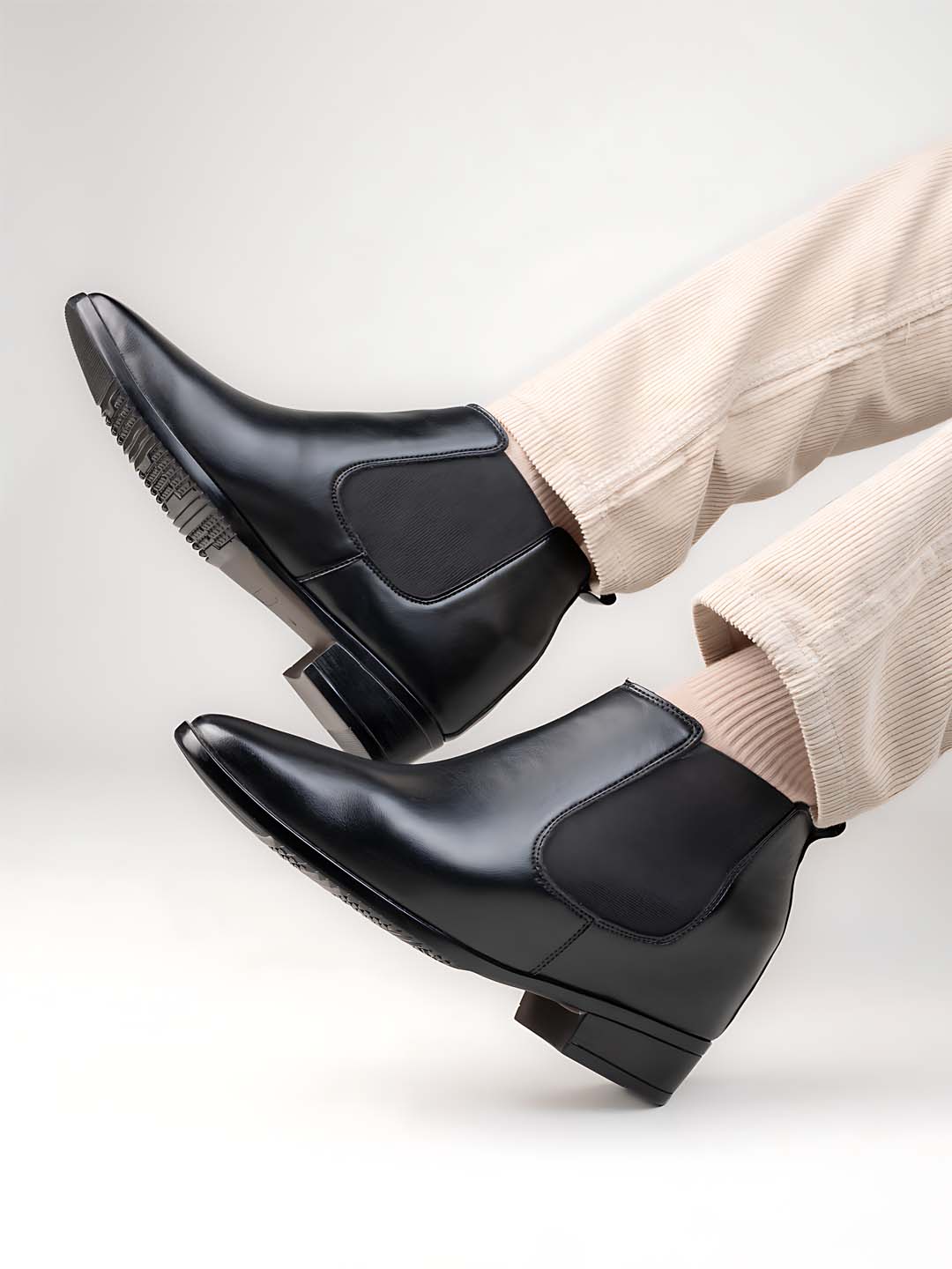 Monoq Height Increasing Chelsea Boots - Black