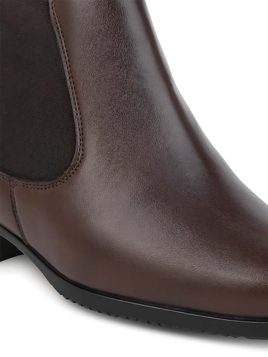 Monoq Height Increasing Chelsea Boots - Brown