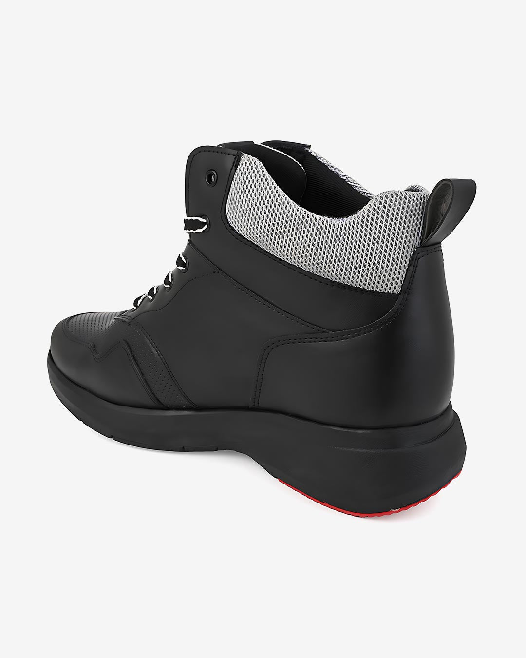 Altix Flap Height Increasing Sneakers – Black