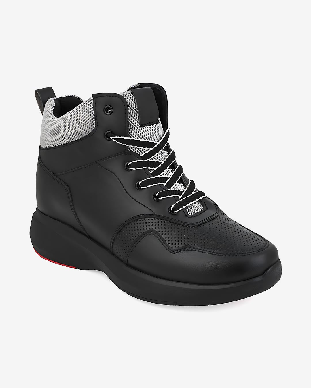Altix Flap Height Increasing Sneakers – Black
