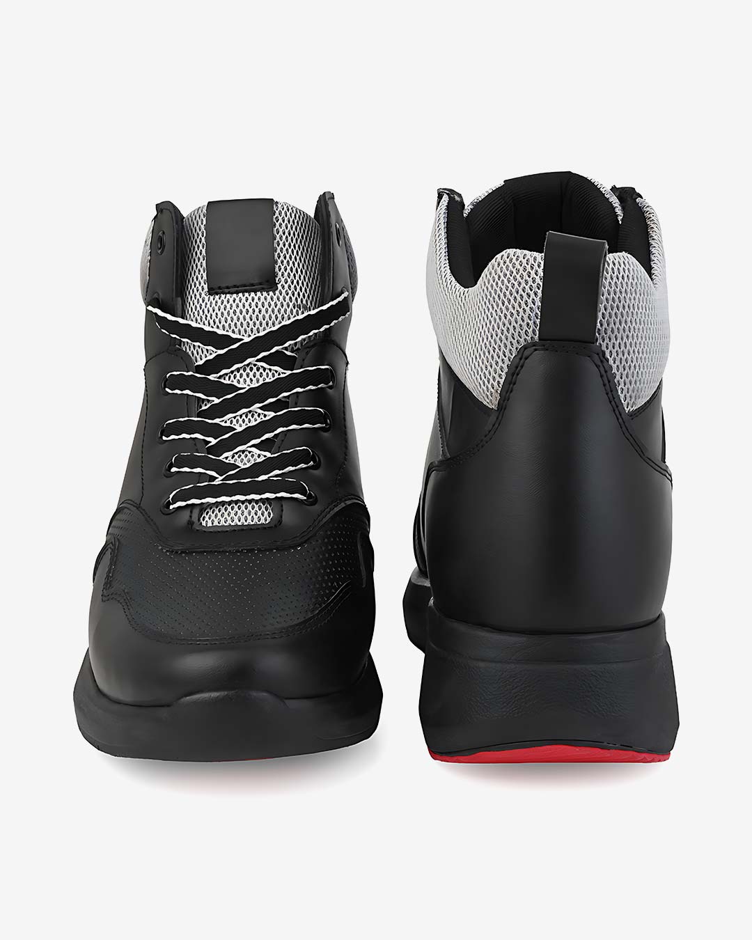 Altix Flap Height Increasing Sneakers – Black