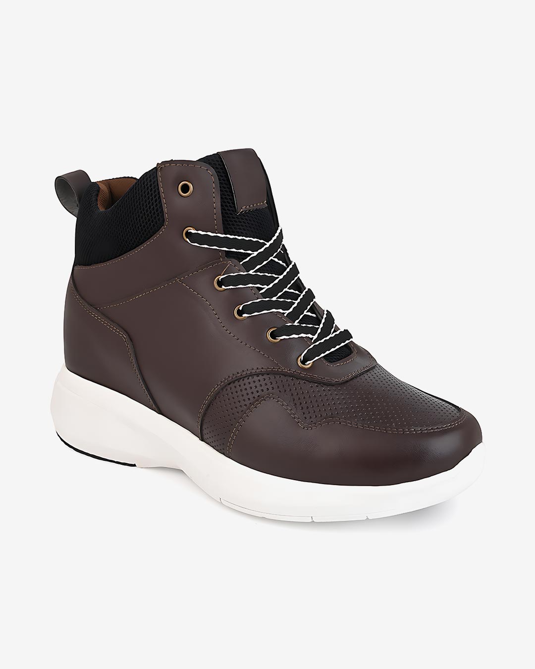 Altix Flap Height Increasing Sneakers – Brown