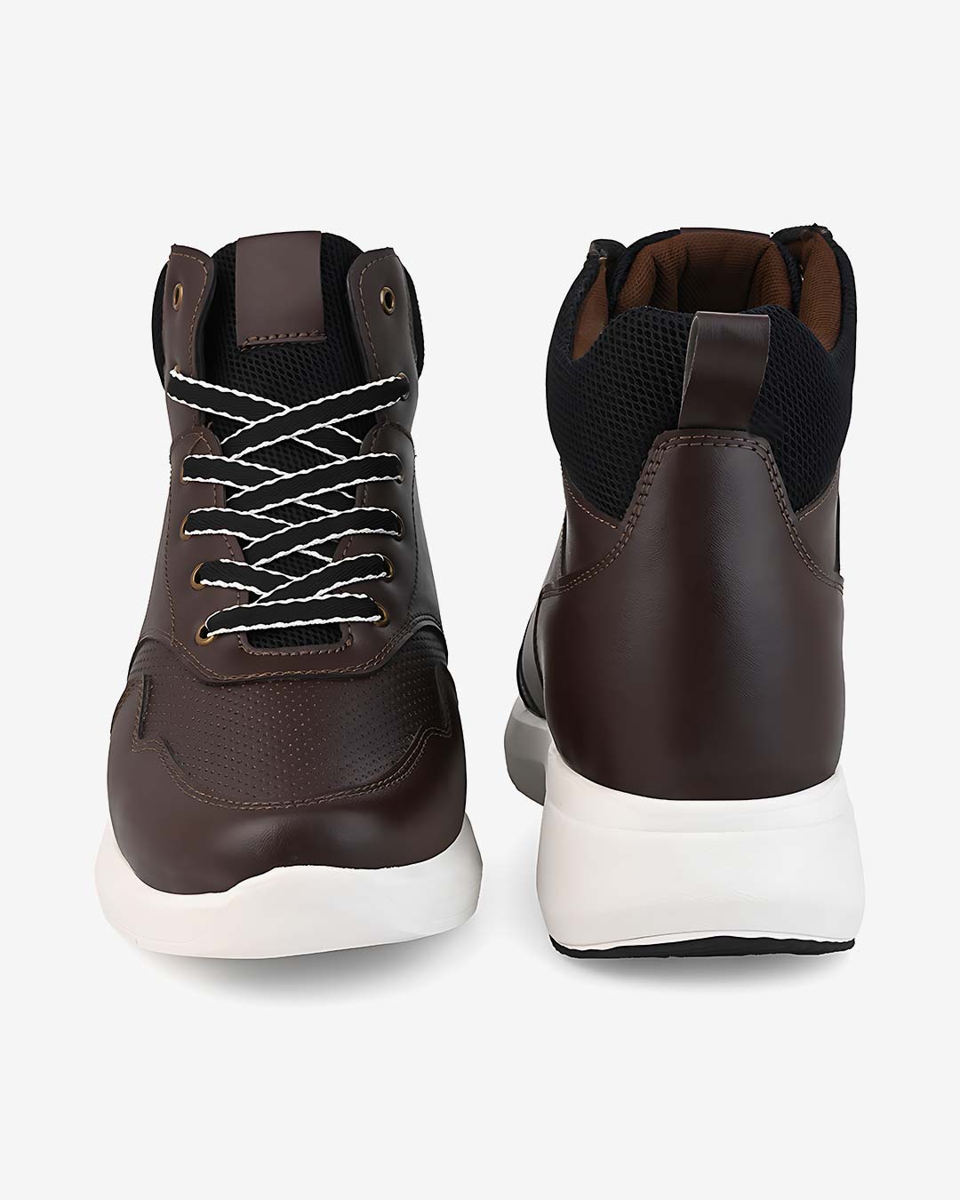 Altix Flap Height Increasing Sneakers – Brown