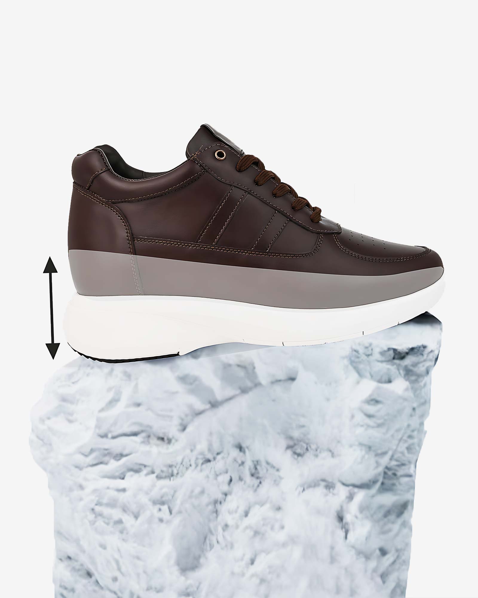 Altix Trio Elevator Sneakers - Brown
