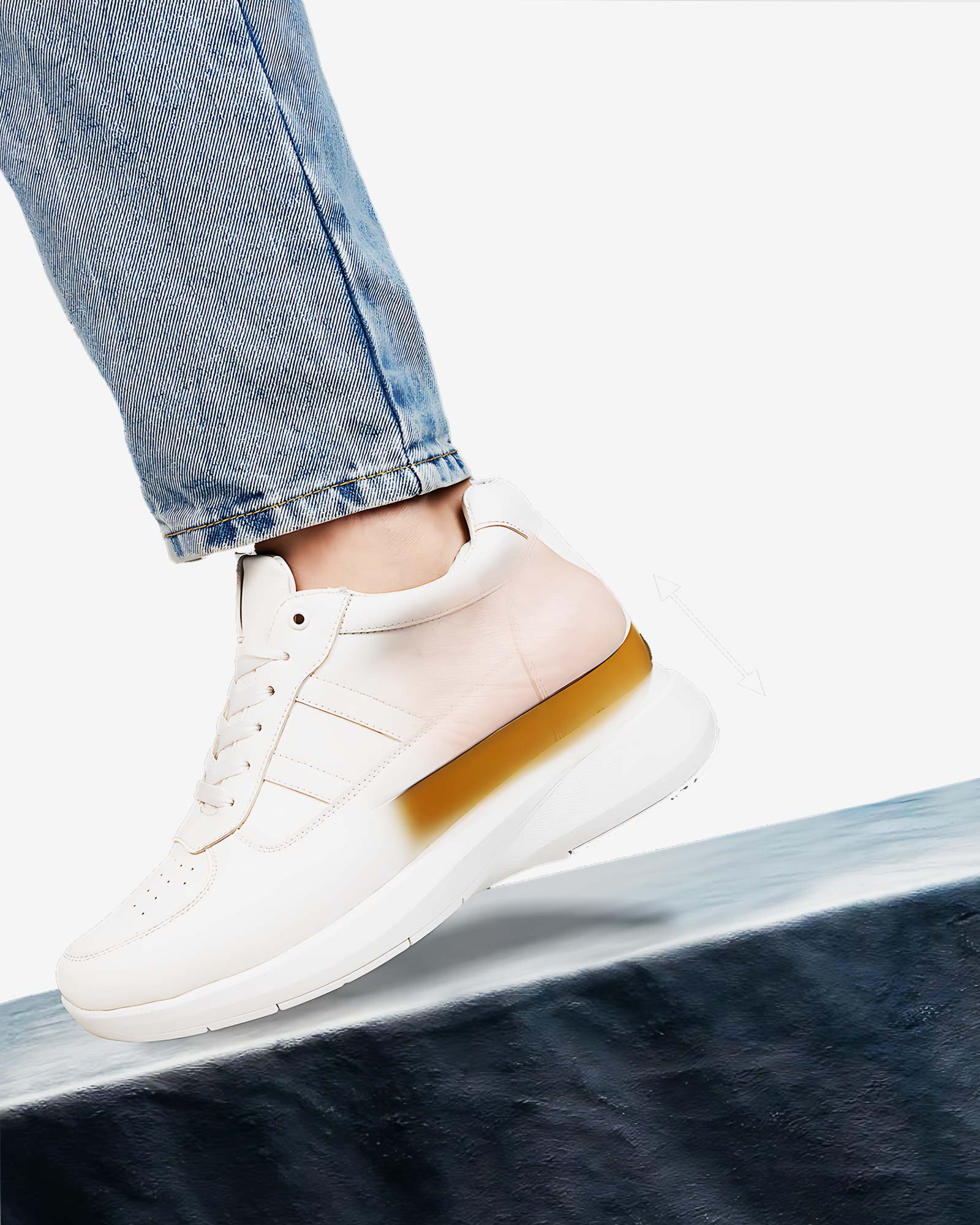 Altix Trio Elevator Sneakers - White