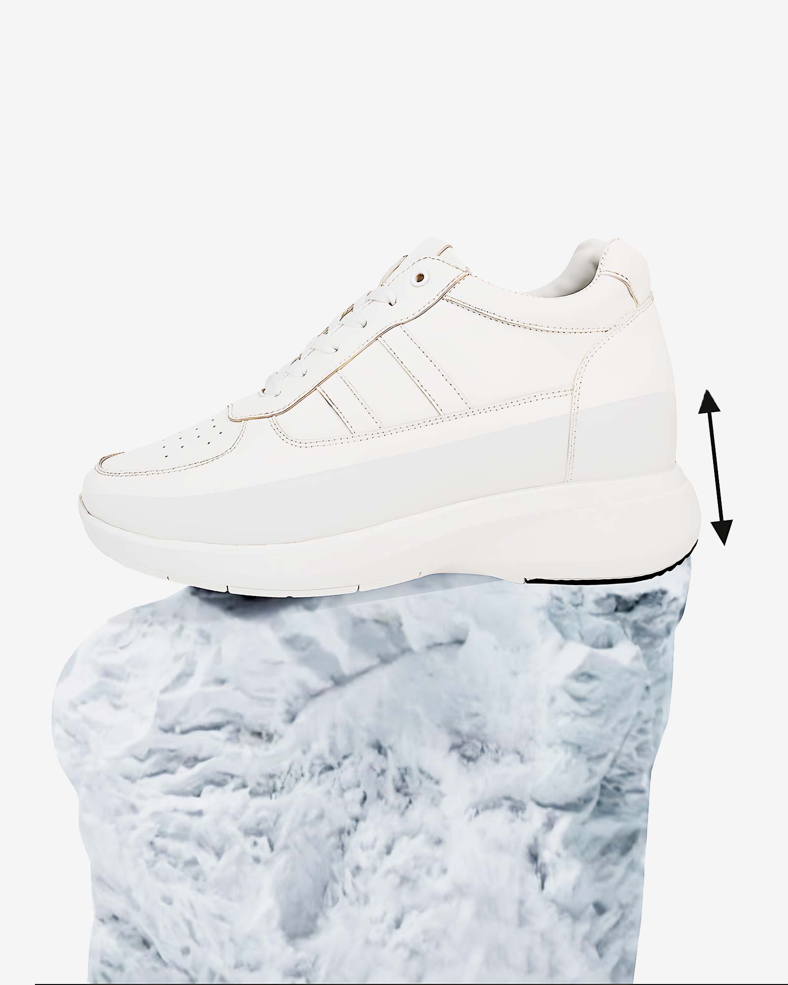 Altix Trio Elevator Sneakers - White