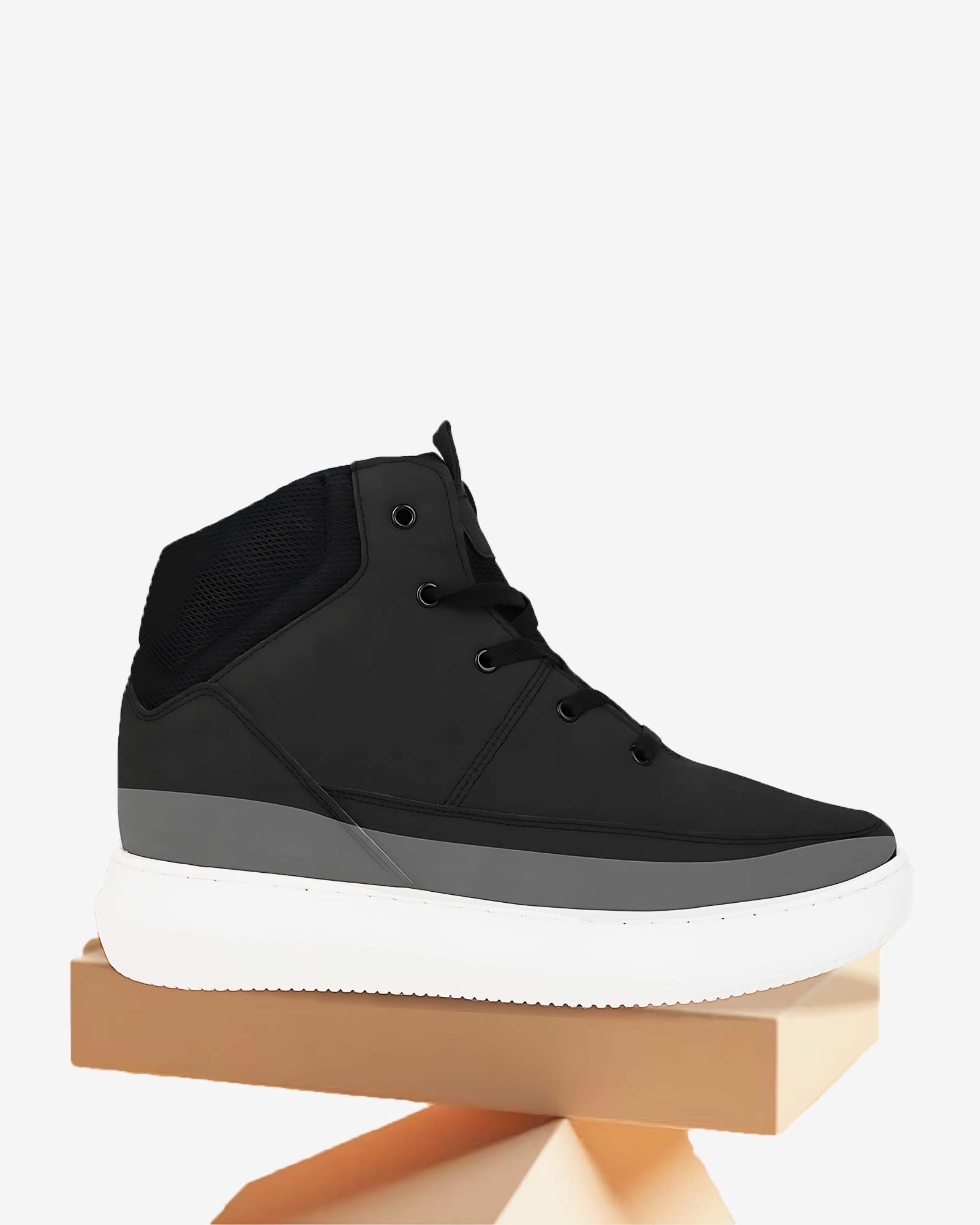 Cavario Elevator Sneakers - Black