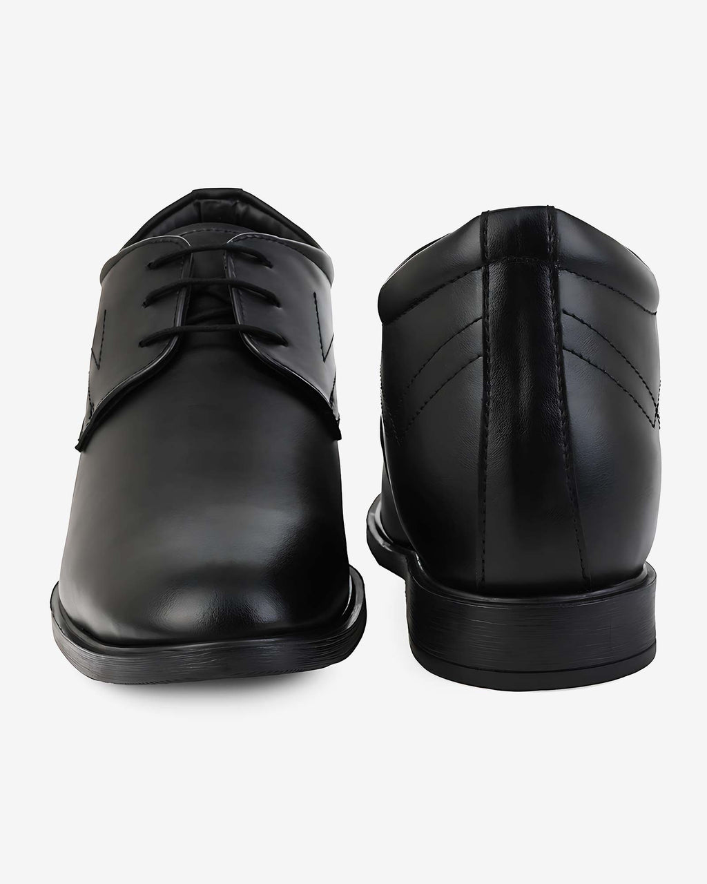 Denaro Formal Elevator Shoes - Black