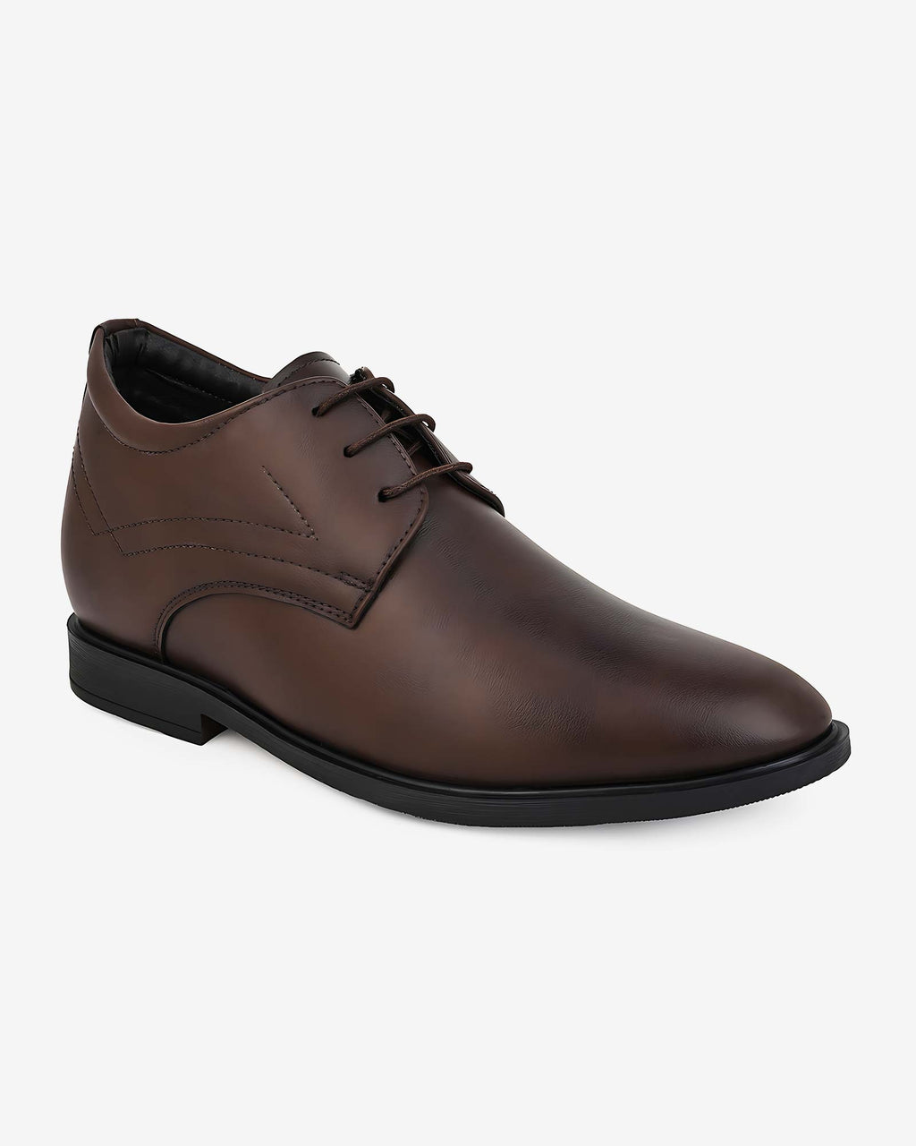 Denaro Formal Elevator Shoes - Brown