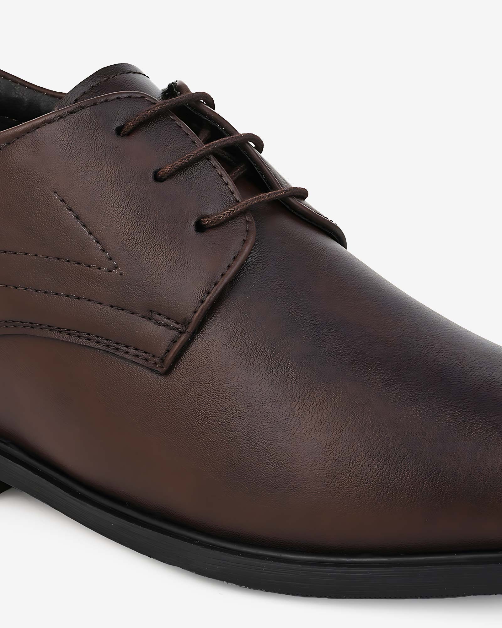 Denaro Formal Elevator Shoes - Brown