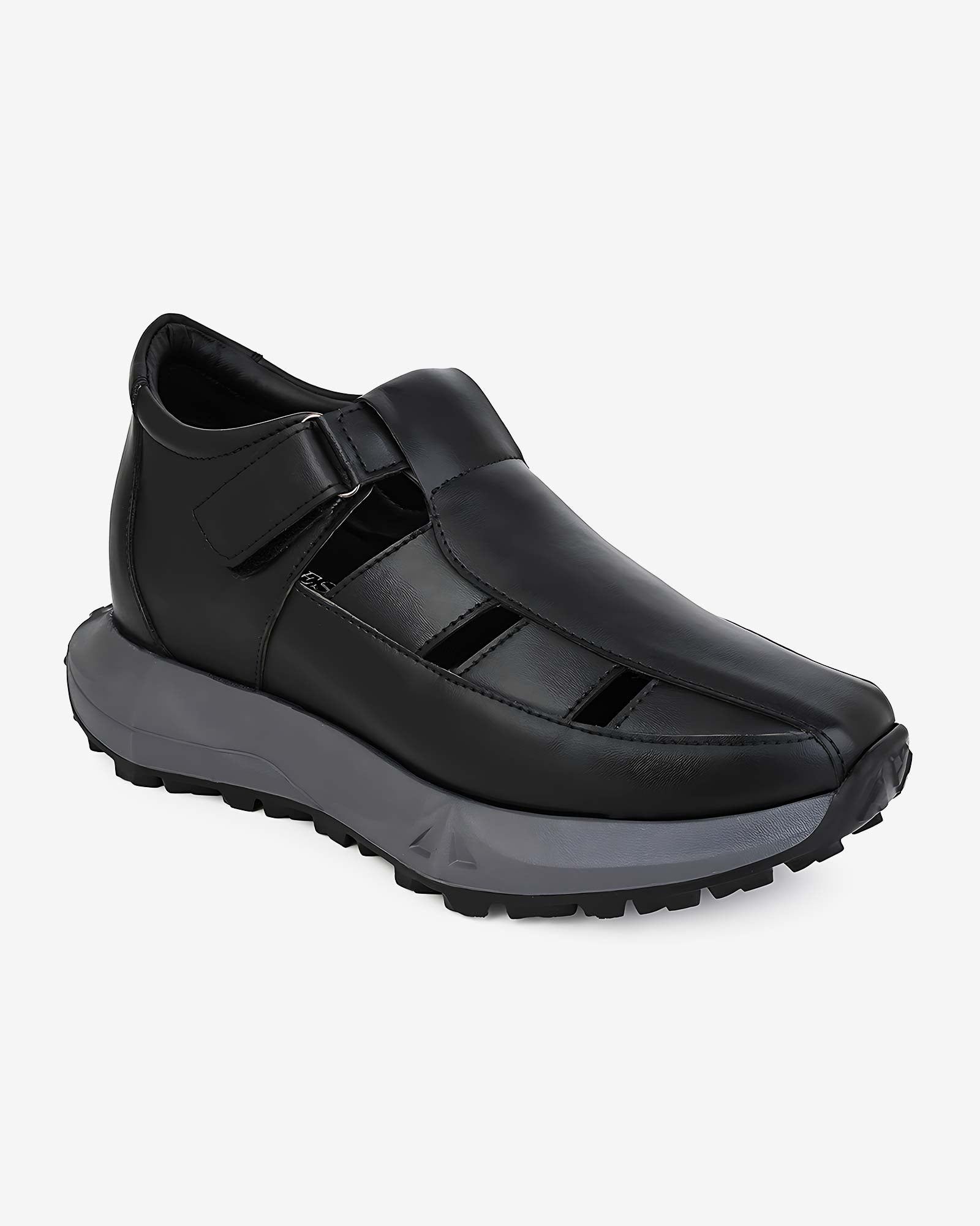 Elevora Air Height Increasing Sandals - Black