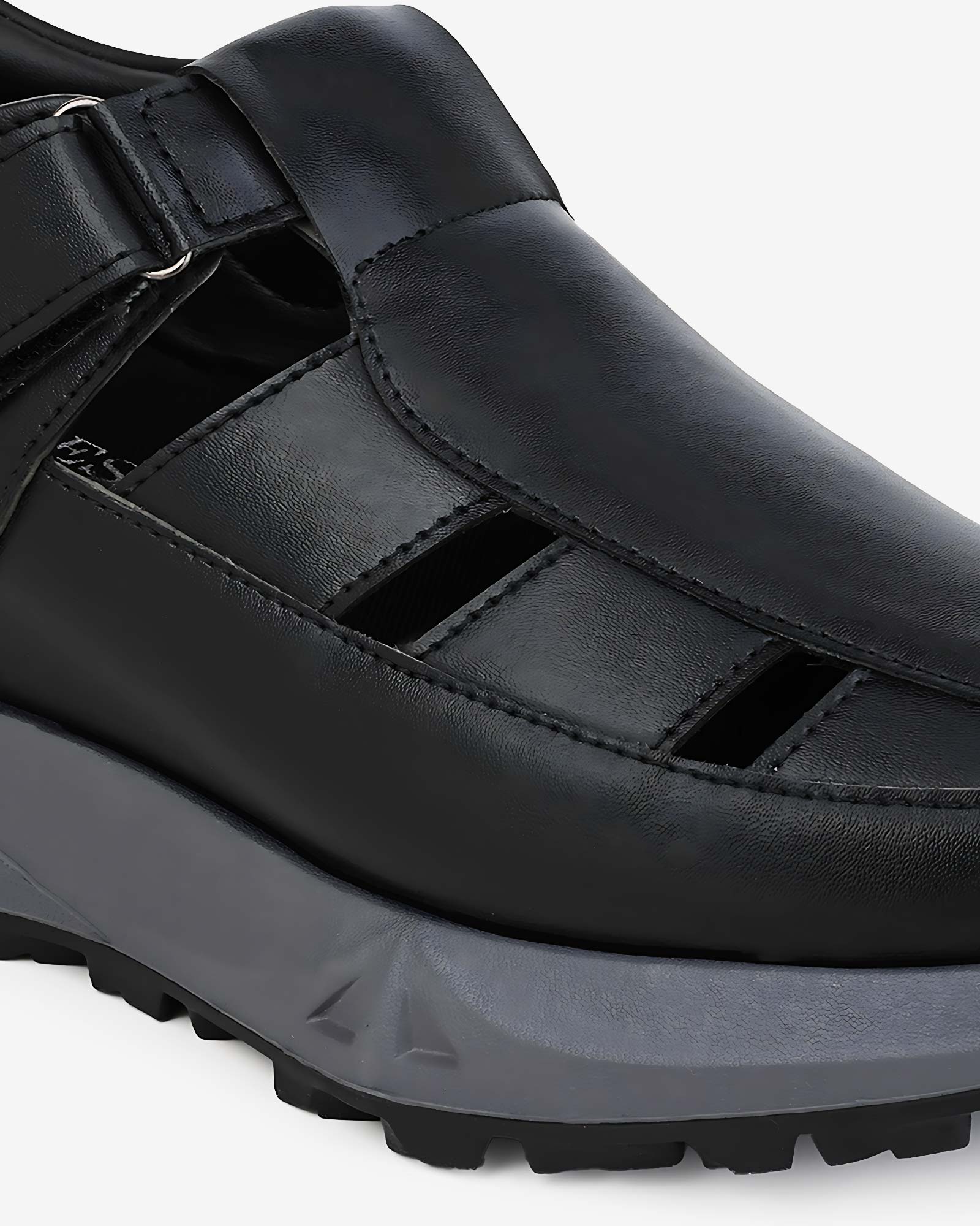 Elevora Air Height Increasing Sandals - Black
