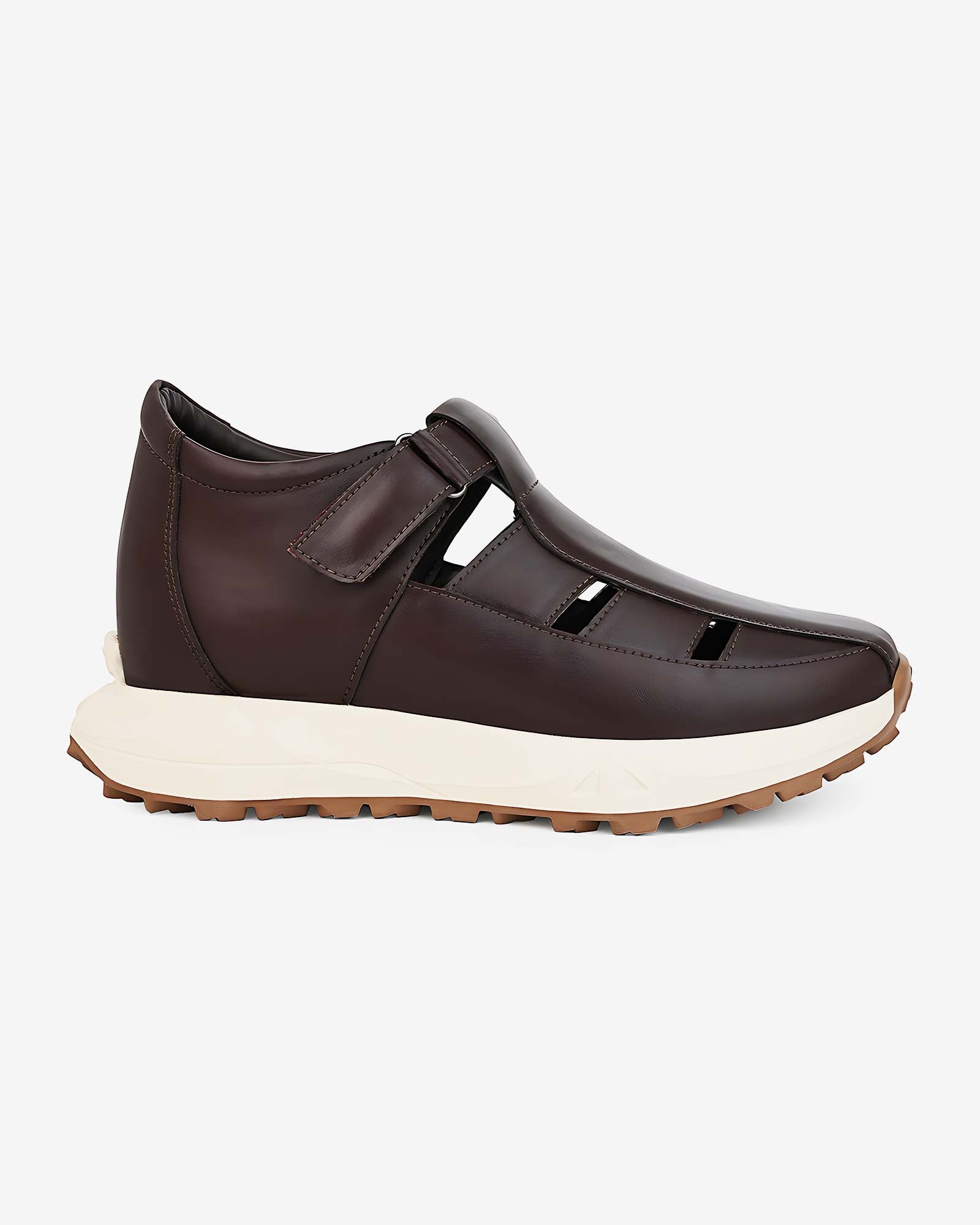 Elevora Air Height Increasing Sandals - Brown