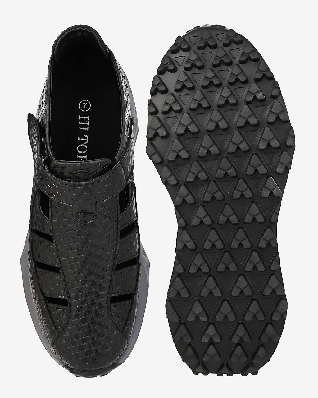 Elevora Airquad Elevator Sandals – Black
