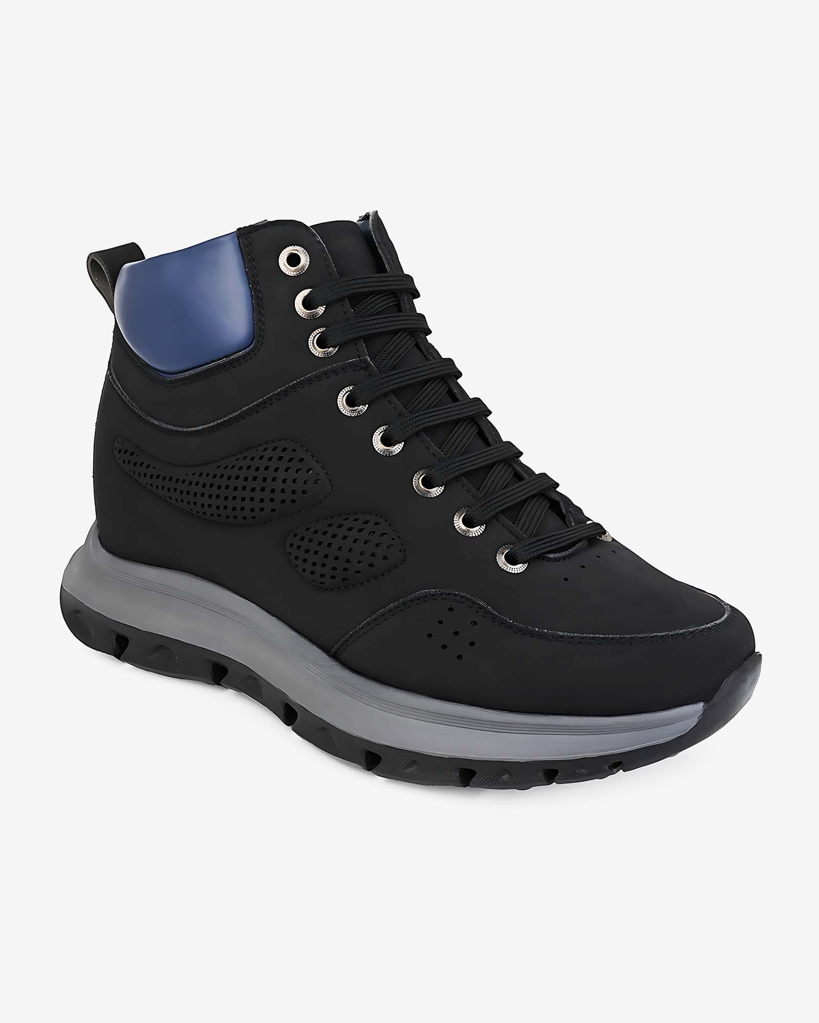 Elevora Bolt Height Increasing Sneakers - Black