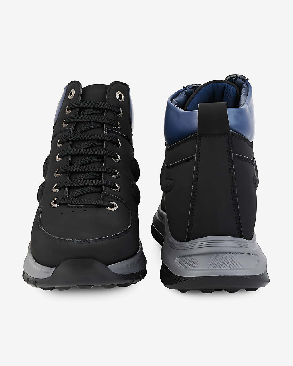 Elevora Bolt Height Increasing Sneakers - Black