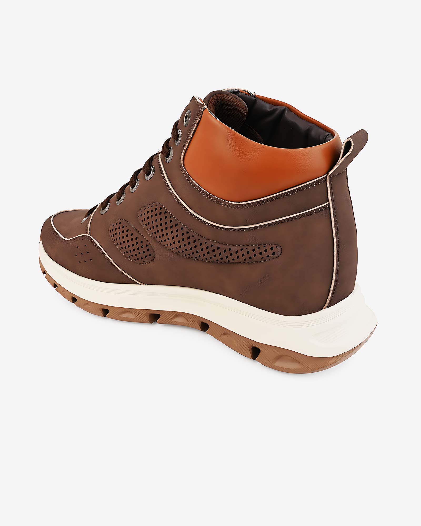 Elevora Bolt Height Increasing Sneakers – Brown