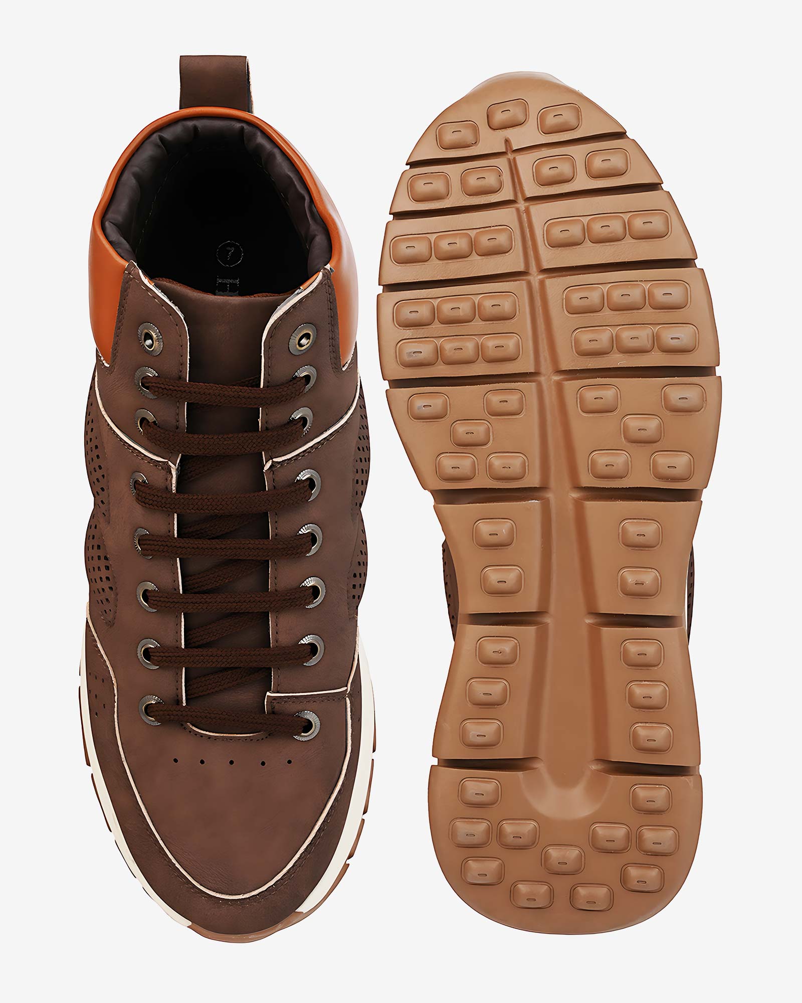 Elevora Bolt Height Increasing Sneakers – Brown