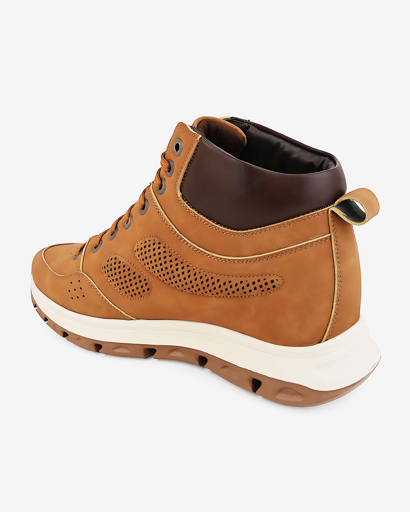 Elevora Bolt Height Increasing Sneakers – Tan