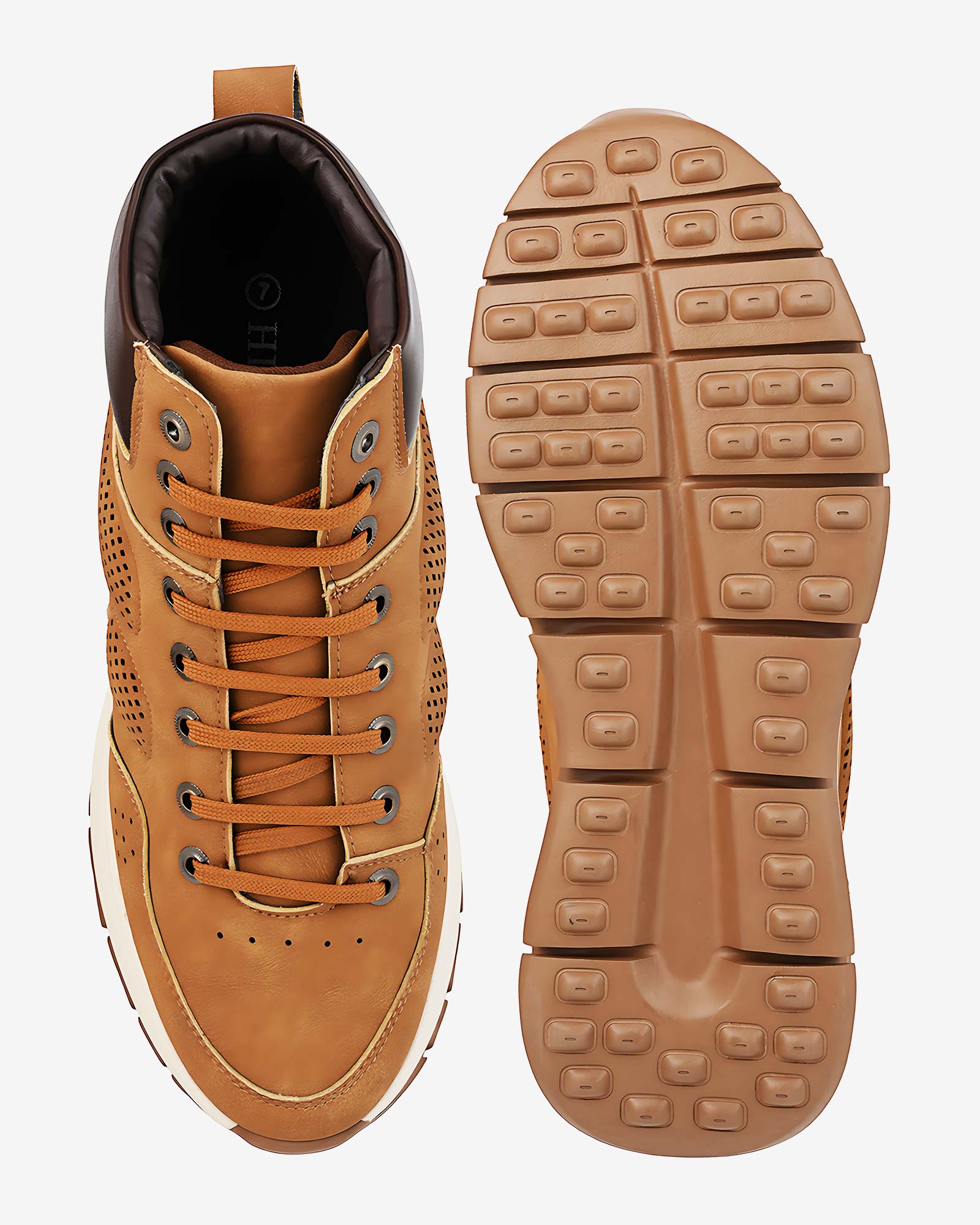 Elevora Bolt Height Increasing Sneakers – Tan