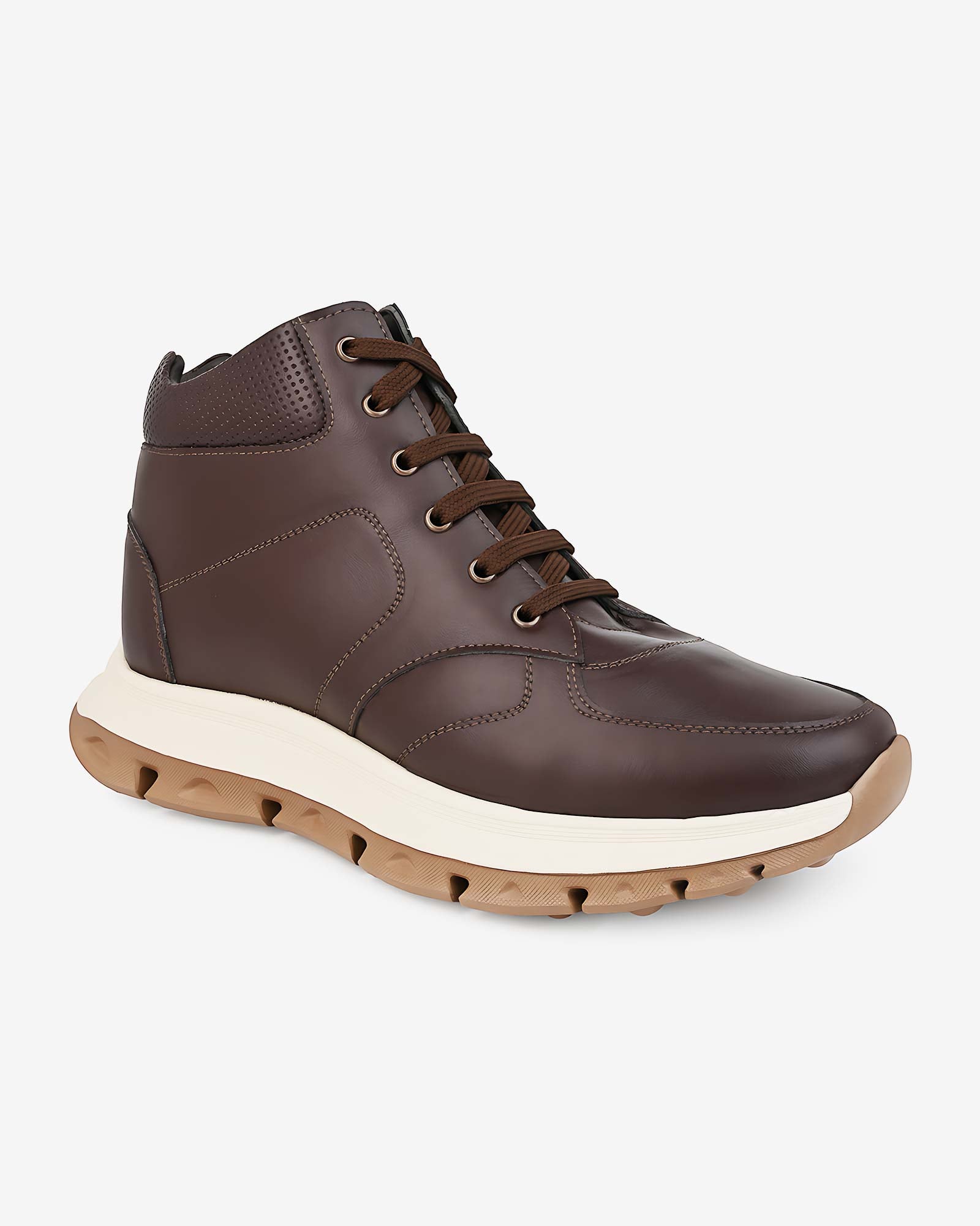 Elevora One Height Increasing Sneakers - Brown