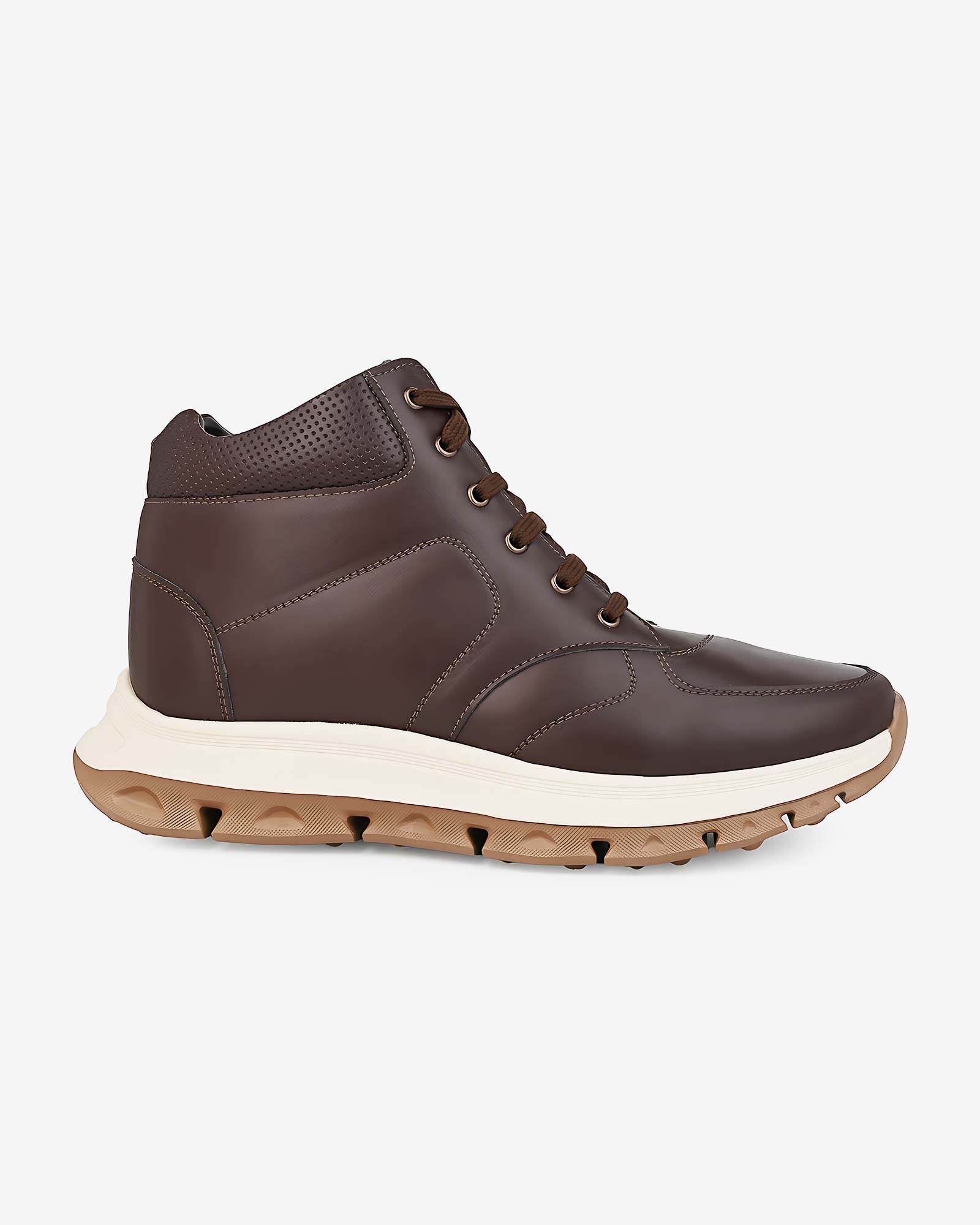 Elevora One Height Increasing Sneakers - Brown