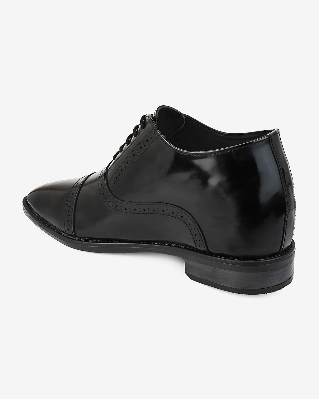 Marqel Height Increasing Formal Shoes - Black
