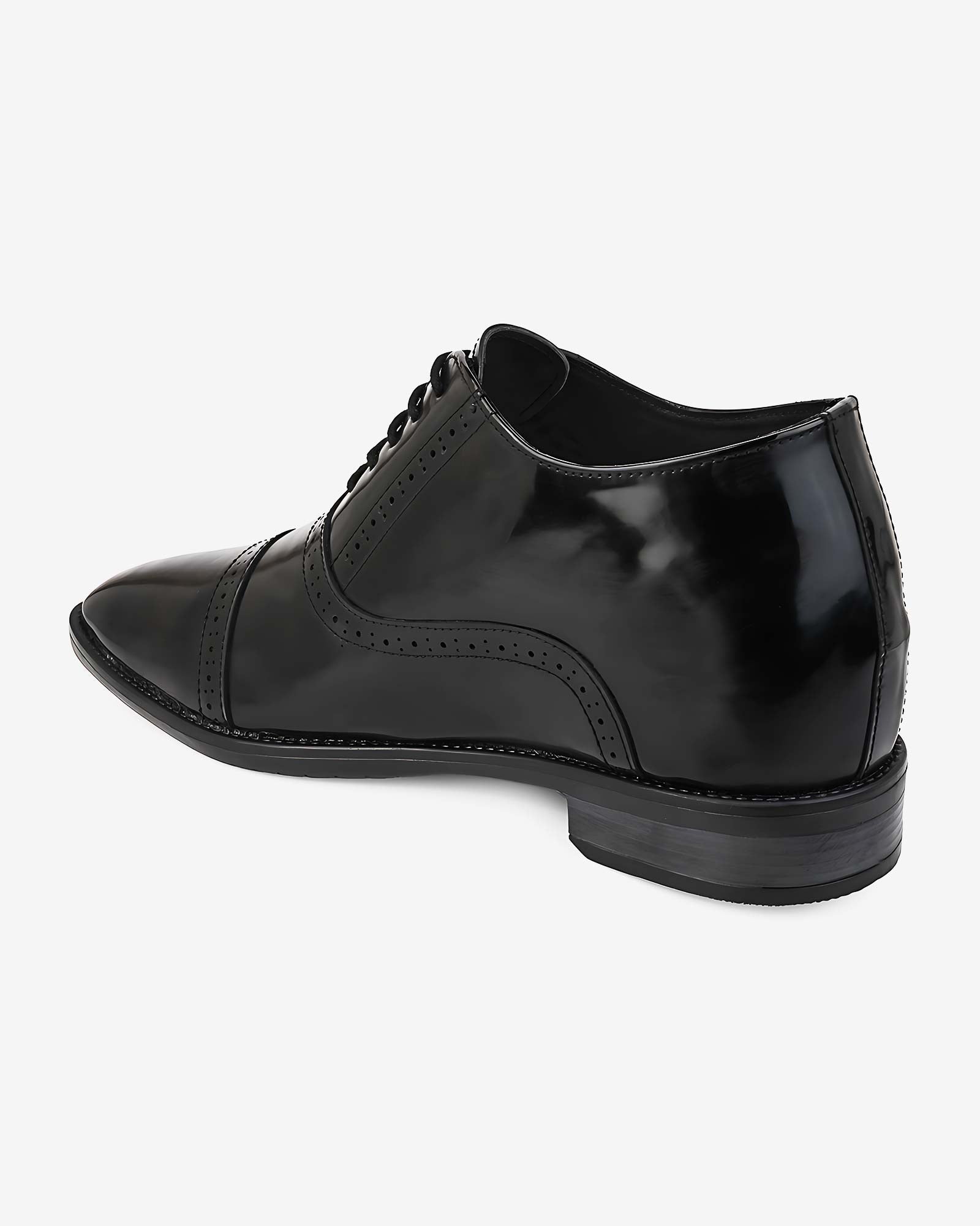 Marqel Height Increasing Formal Shoes - Black