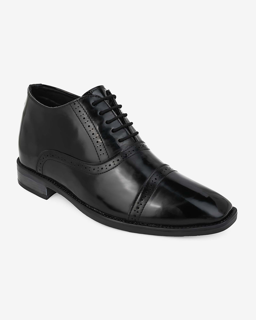 Marqel Height Increasing Formal Shoes - Black