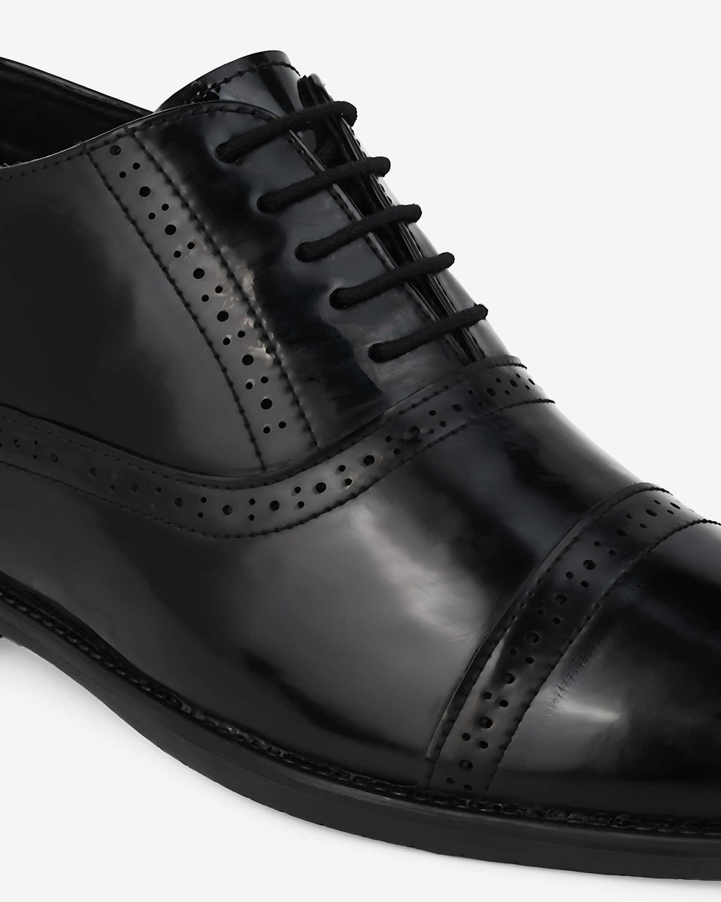 Marqel Height Increasing Formal Shoes - Black