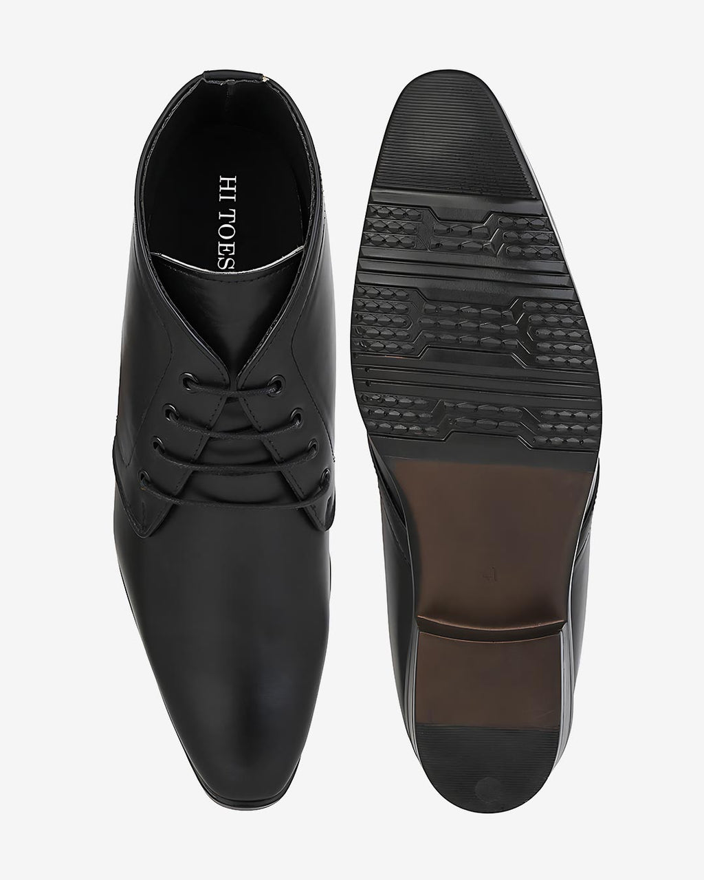 Rysor Height Increasing Formal Shoes - Black
