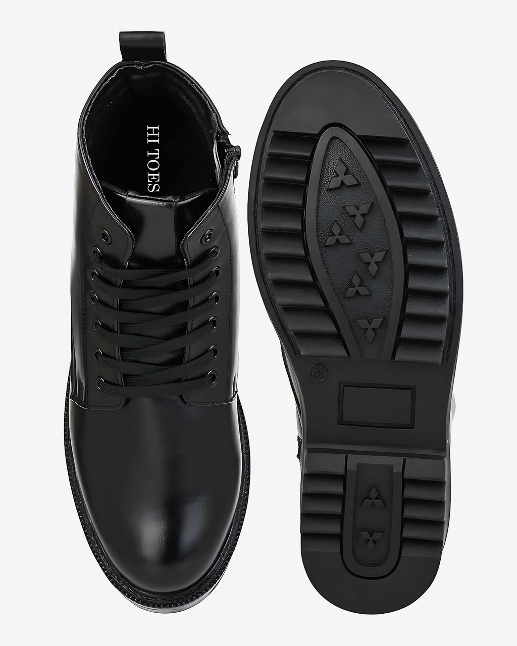 Uptera Height Increasing Boots - Black