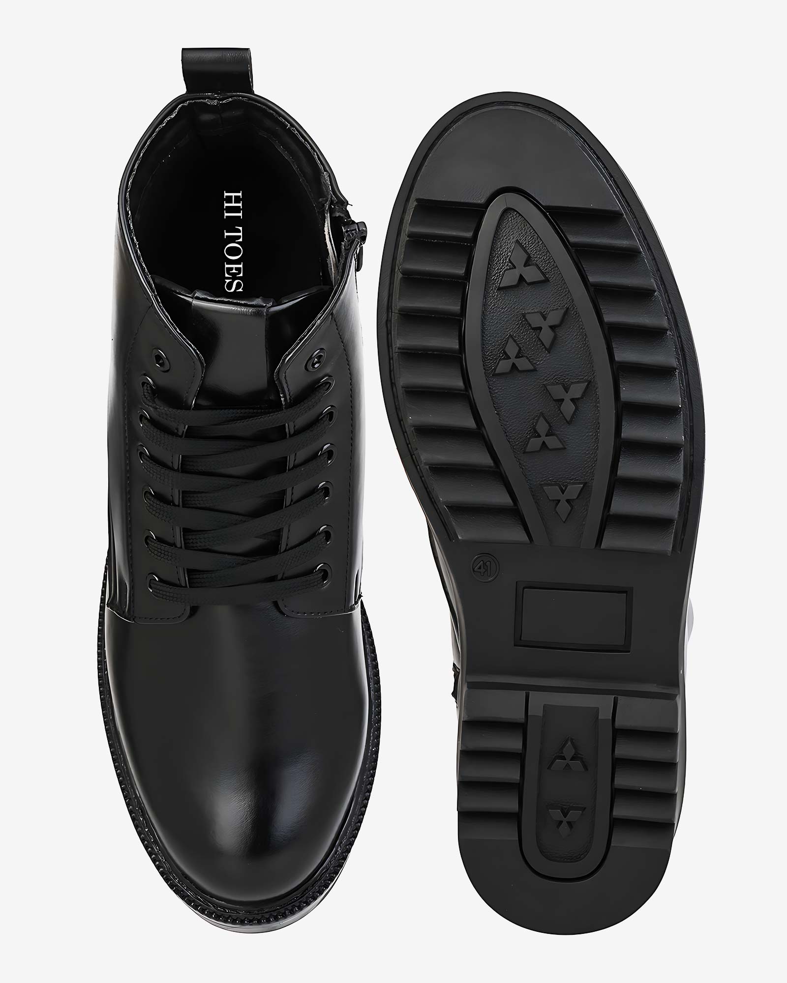 Uptera Height Increasing Boots - Black